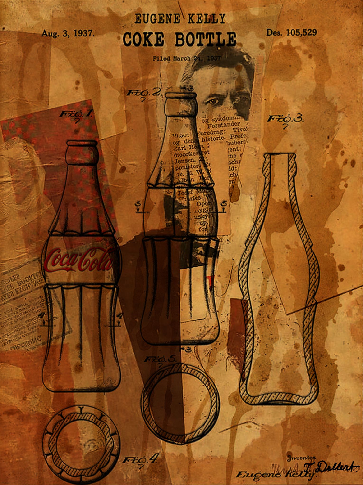 Coca Cola drawing 